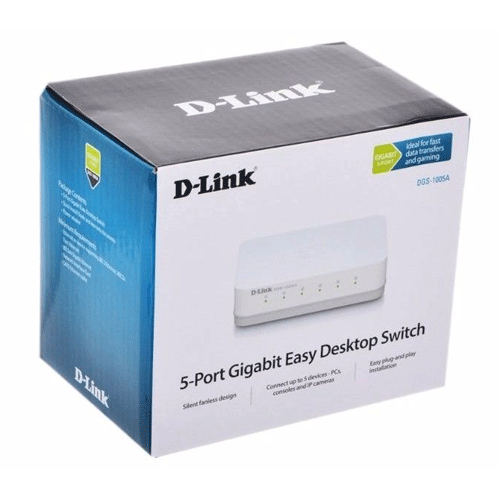 Switch 5 Port D-Link DGS-1005A