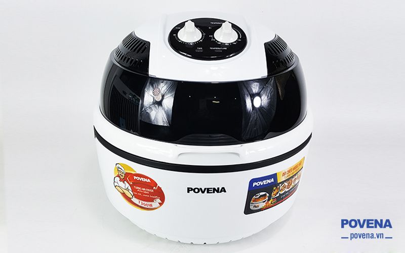 Nồi chiên không dầu đa năng Povena 10L 09PVN3610