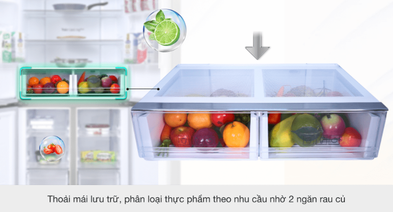 Tủ lạnh Samsung Inverter 488 lít RF48A4010M9/SV