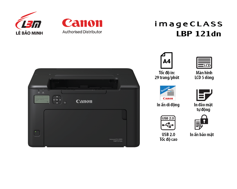 Máy in laser Canon LBP 121DN