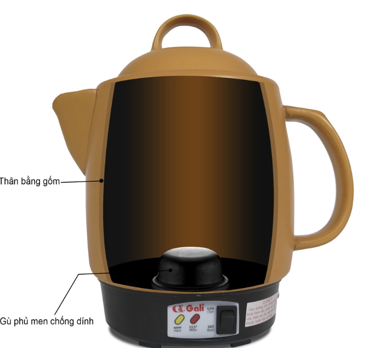 Siêu sắc thuốc Gali 3.3L-450W 12GL1801