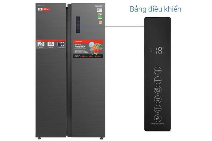 Toshiba side bay side Toshiba GR-RS696WI-PWV(60)-AG