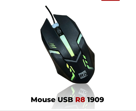 Bàn phím và chuột có dây USB LED R8 1909