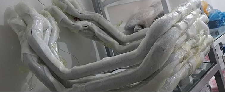 Khung sườn bảo vệ xe điện (dài)