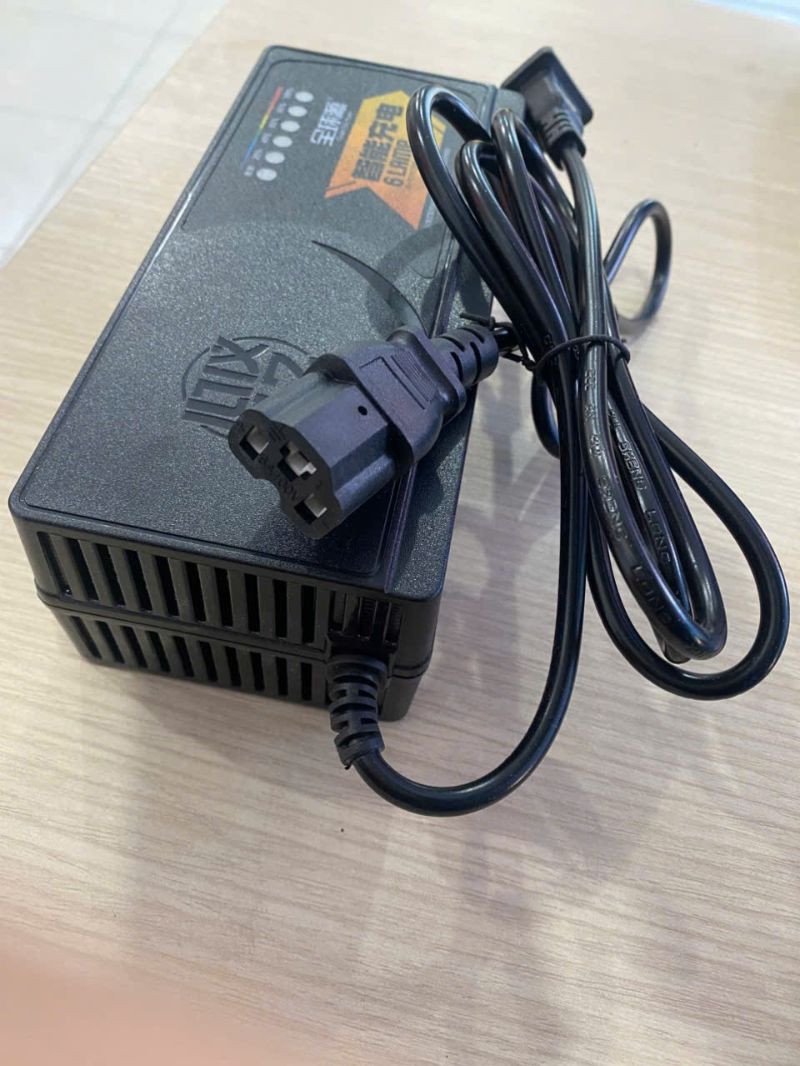 Sạc 48V12Ah báo % pin