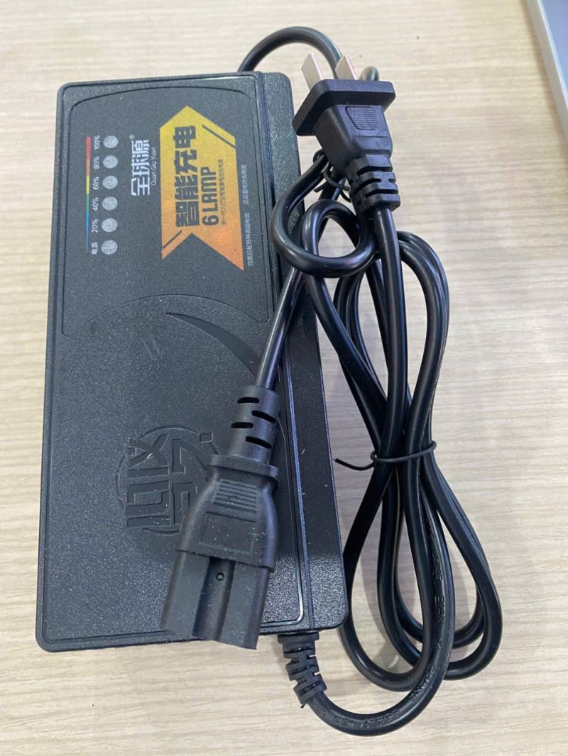 Sạc 60V20Ah báo % pin