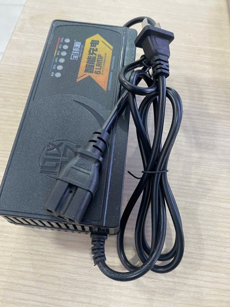 Sạc 60V20Ah báo % pin