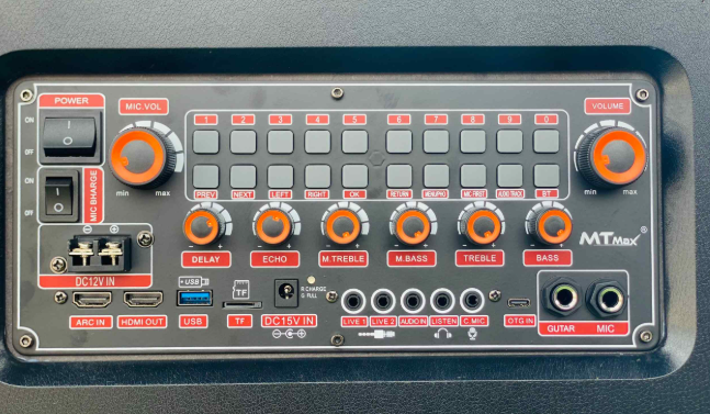 Loa Kéo Có Màn Hình MTMAX TB3336 / 19 inch / 500W