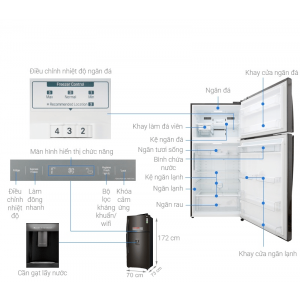 Tủ lạnh LG GN-L205WB 187 lít Inverter 