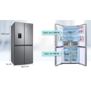 Tủ lạnh Samsung Inverter 488 lít RF48A4010M9/SV