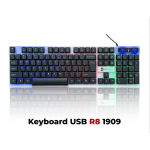 Bàn phím và chuột có dây USB LED R8 1909