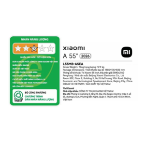 Tivi Xiaomi A55 inch L55MB-ASEA 2026