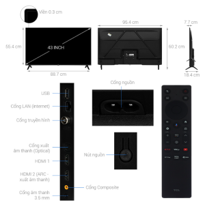 Tivi TCL 43 inch Led 43S5K