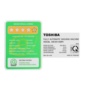 Máy giặt Toshiba 10 kg AW-M1100JV cửa trên