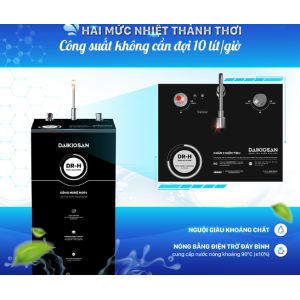 Máy lọc nước RO Dr.H nóng nguội lạnh 2D Daikiosan DN301