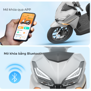 Xe máy điện YADEA Velax – 64km/h, Pin LFP, Quãng đường 80km, Công nghệ thông minh